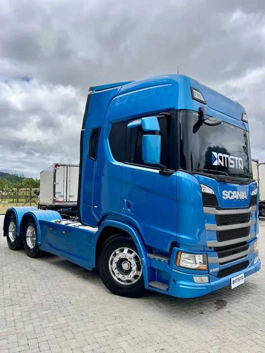 Scania R540 2021 6x4 Susp. Molas Unico Dono - Foto 3
