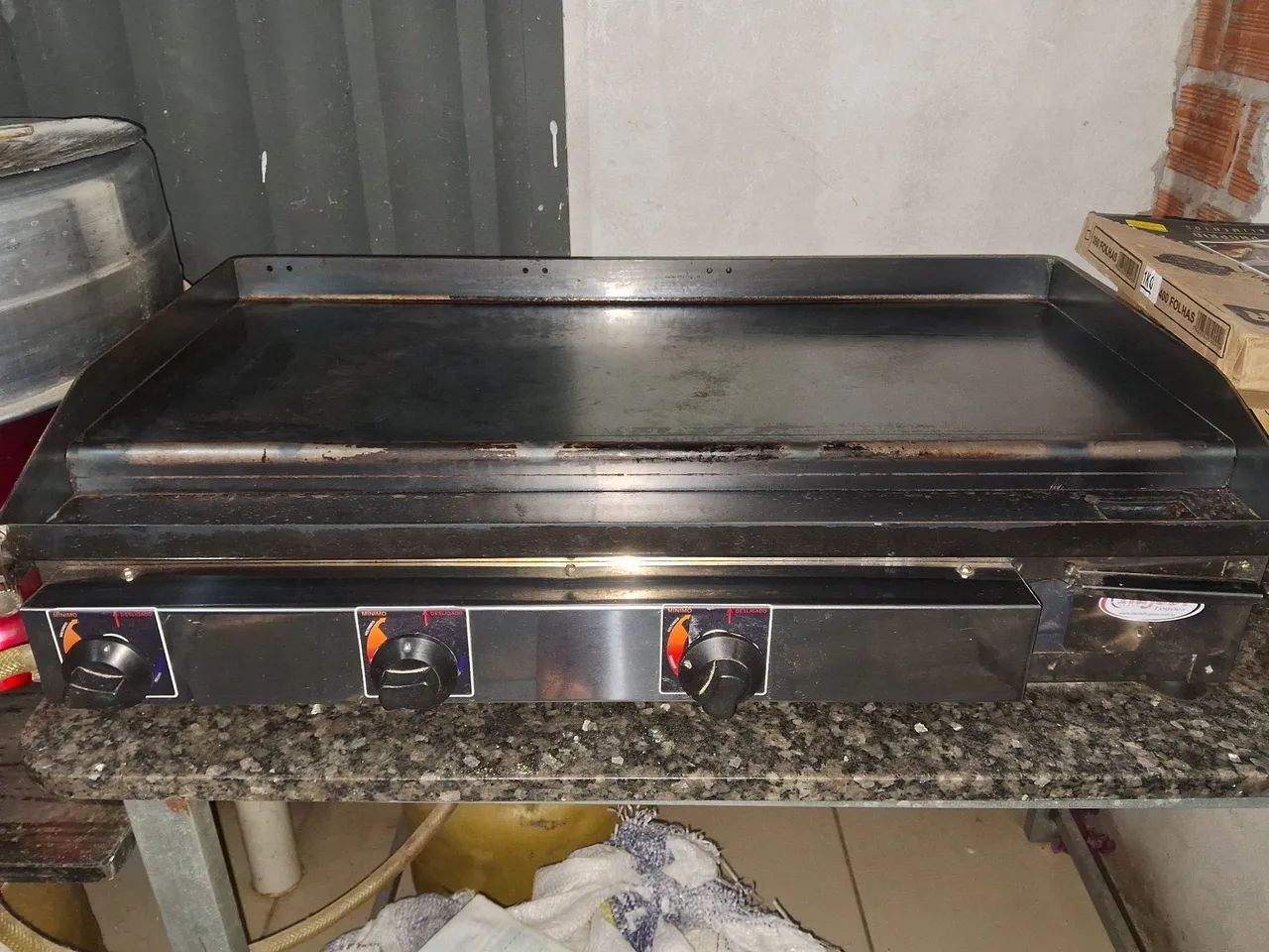 Chapa para lanches, arrumadinhos, etc.