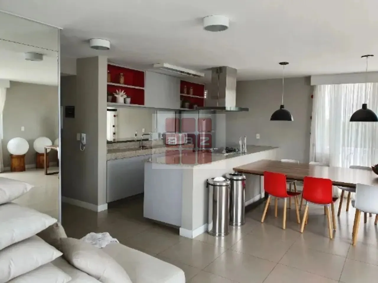 Apartamento para locação na República, São Paulo-SP: 1 quarto, 1 sala, 1 banheiro, 1 vaga