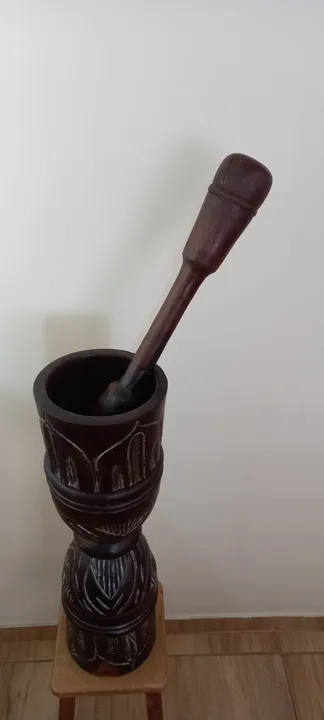 Pilão de Madeira Nobre