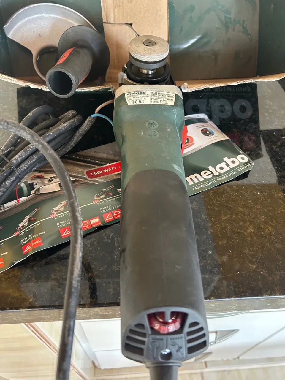 Esmerilhadeira Wev Metabo 5 Polegadas - Foto 3