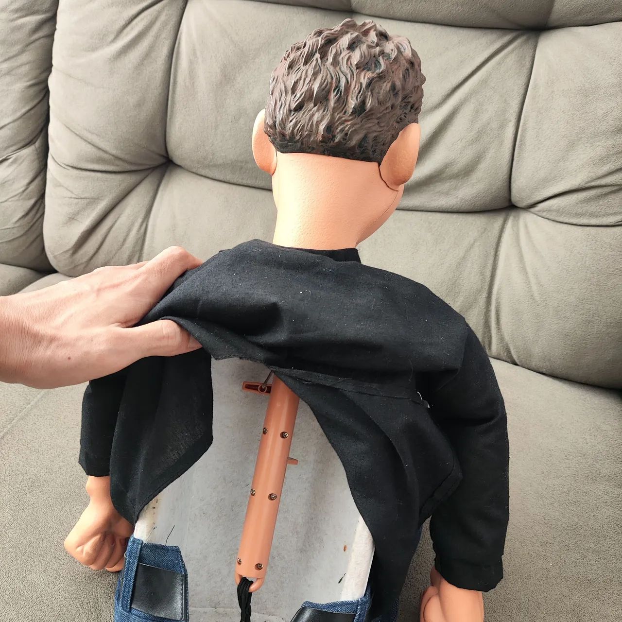 Boneco de ventríloquo Little Jeff completo - Raridade! - Foto 3