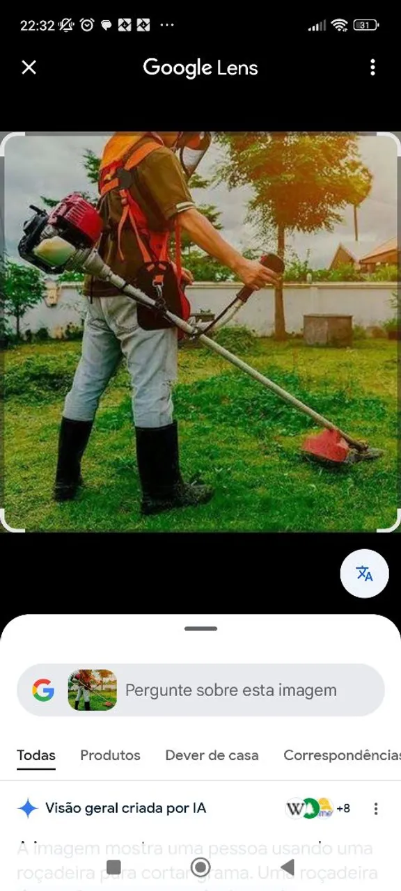 Jardinagens e roçadas