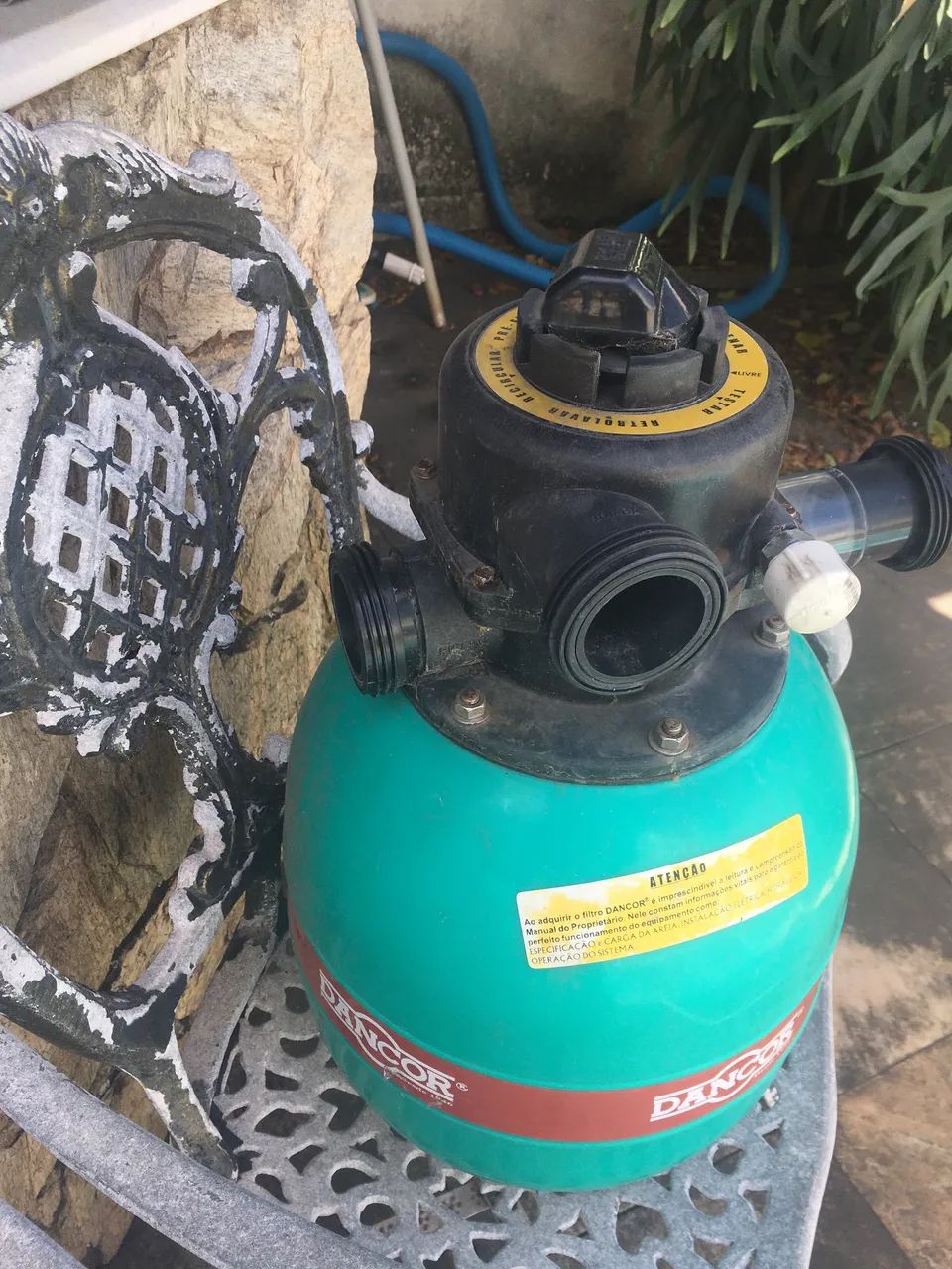 Filtro Dancor com areia para piscina 