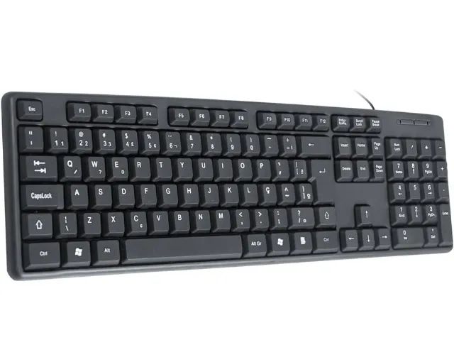 Teclado Kmex Standard Keyboard, USB, ABNT2 - KB-3728