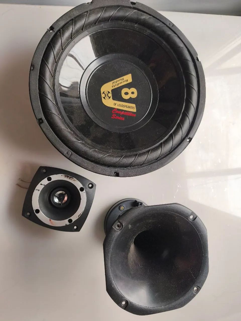 Sub 12' + tweeter e corneta