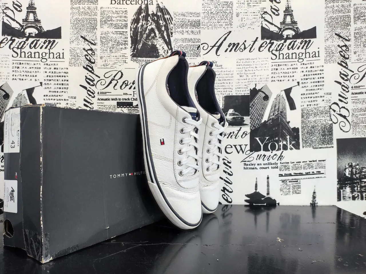 Tênis Tommy Hilfiger Tam 42 Cód 4309 Usado/Original