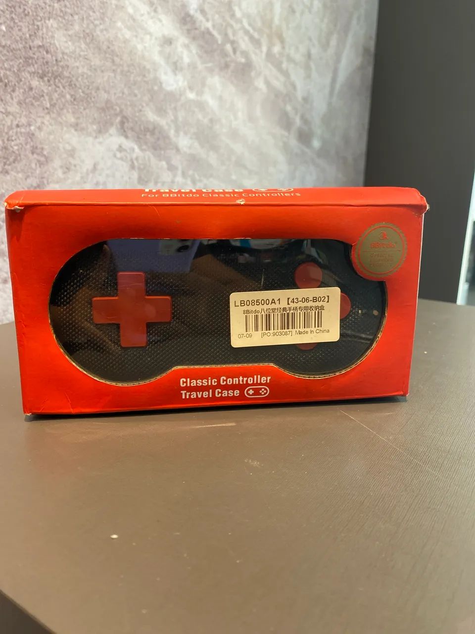 Estojo 8Bitdo de viagem clássico para controles Bluetooth