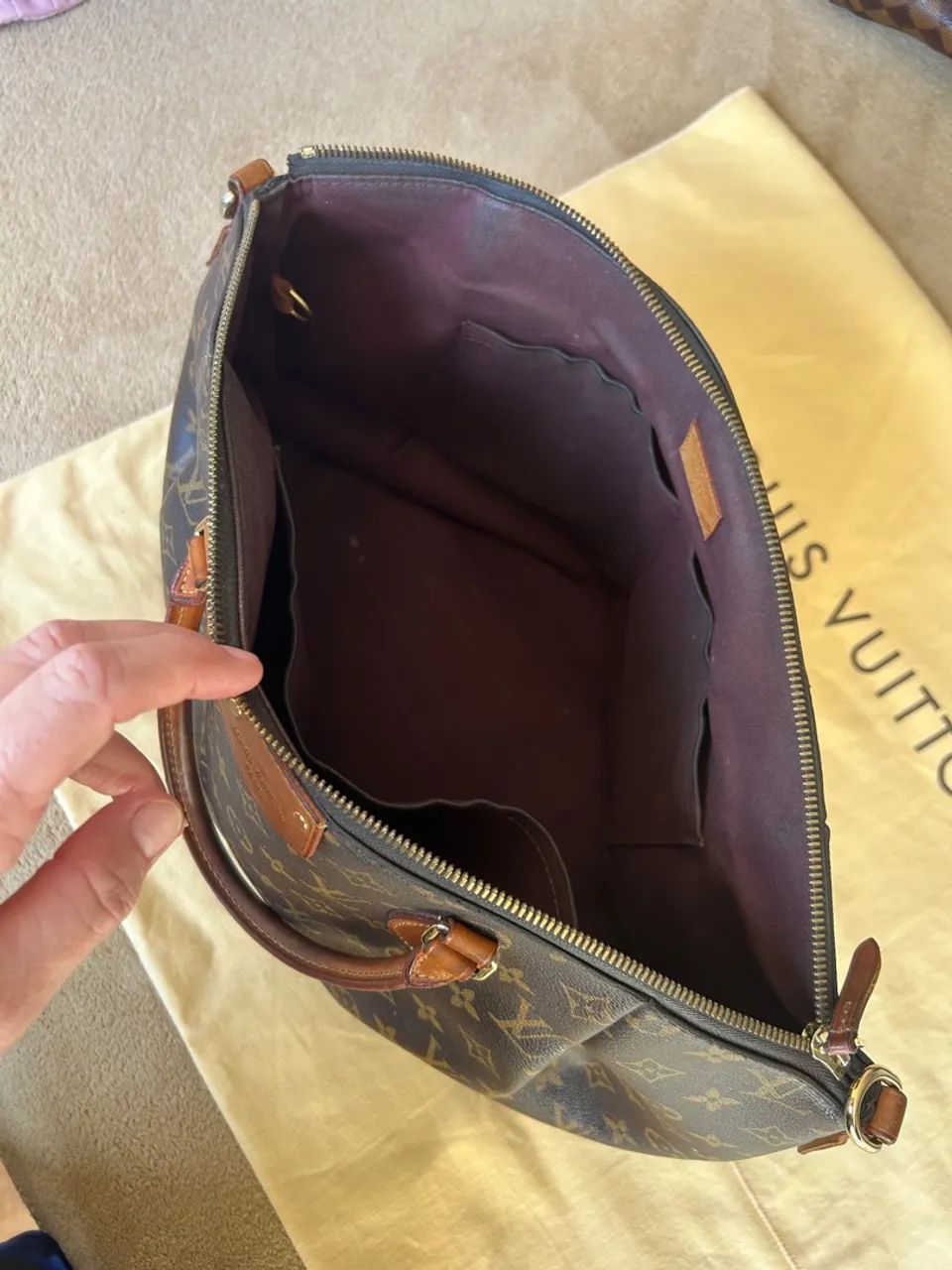 Bolsa Louis Vuitton Modelo Turenne Canvas Monograma ORIGINAL