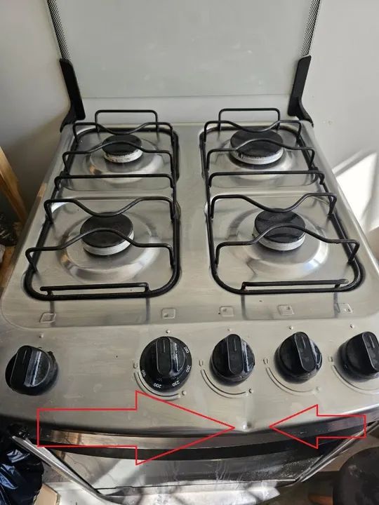 Fogão 4 bocas INOX - Foto 5