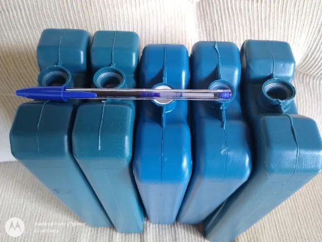 Kit com 5 Placas de Gelo Gel 1000 ml Reutilizável para Camping Pescaria Mantimentos Viagem - Foto 2