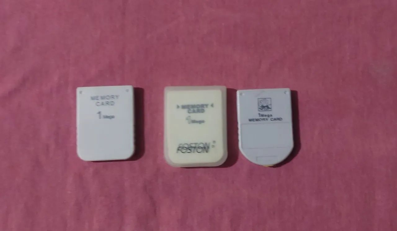 memoria cad para ps1 e ps one  paralelo  80 cada - Foto 2