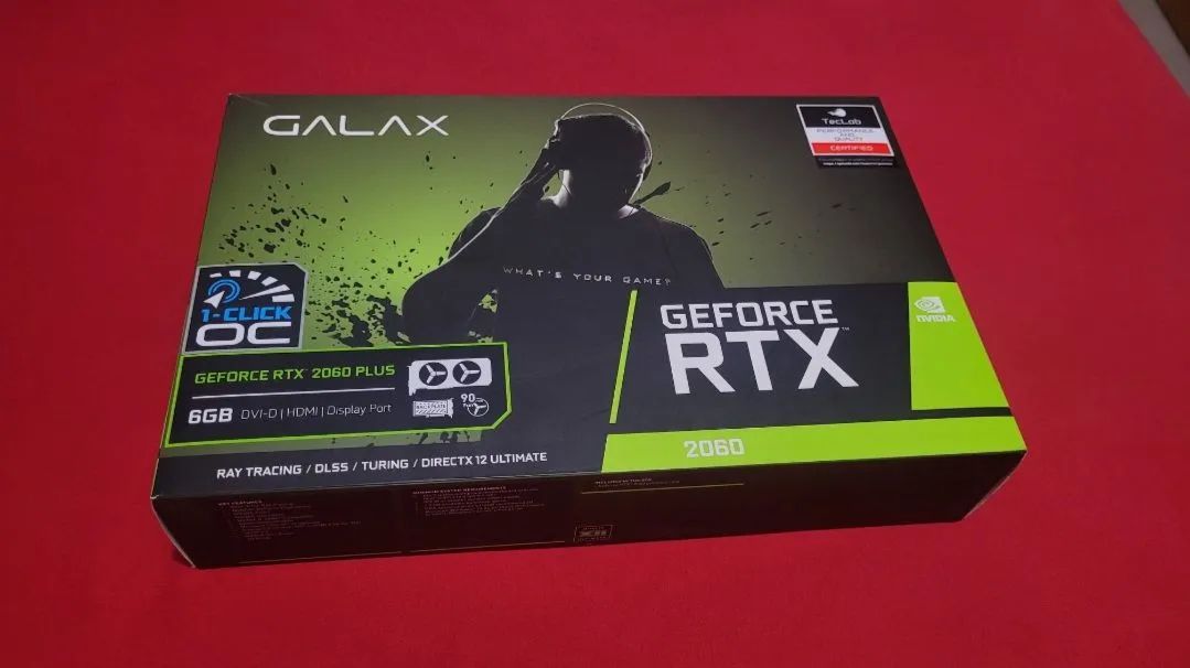 Placa de Vídeo RTX 2060 Plus 6GB