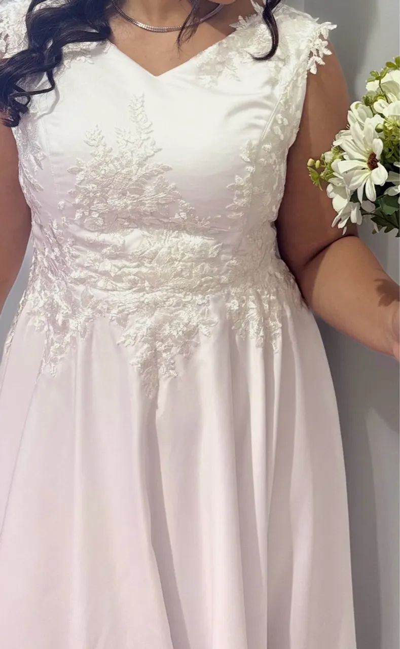 Vestido de noiva branco - Foto 2