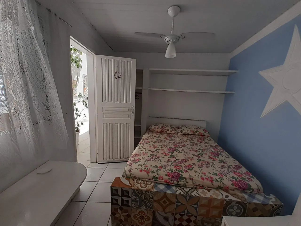 Temporada Alugo Suíte P/Casal 1 Quadra da Praia do Tombo, Guarujá-SP. - Foto 5