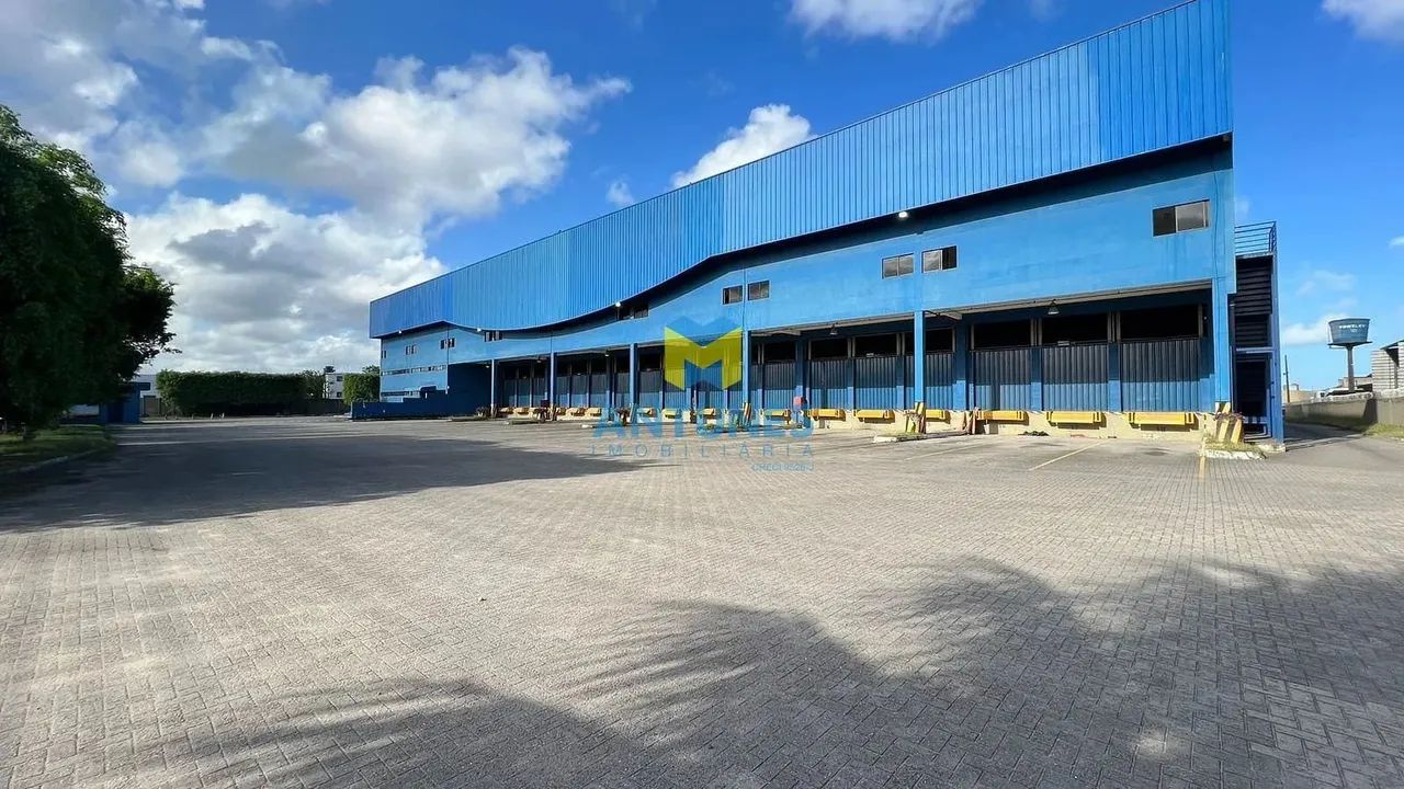 Alugue em Prazeres, galpão Condomínio 3.654m² BR-101, com doca e pátio - Foto 2