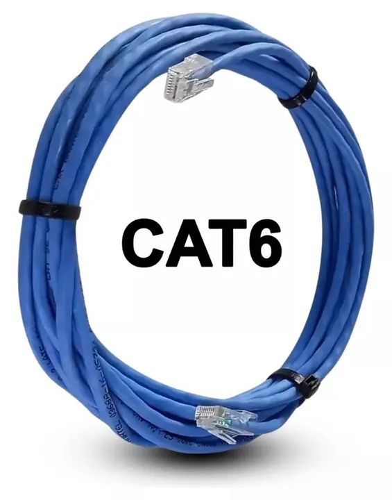 Cabo de rede internet CAT.6 100% COBRE 10GB ENTREGA GRÁTIS3,5,10,15,20,25,30,40,50 METROS  - Foto 6