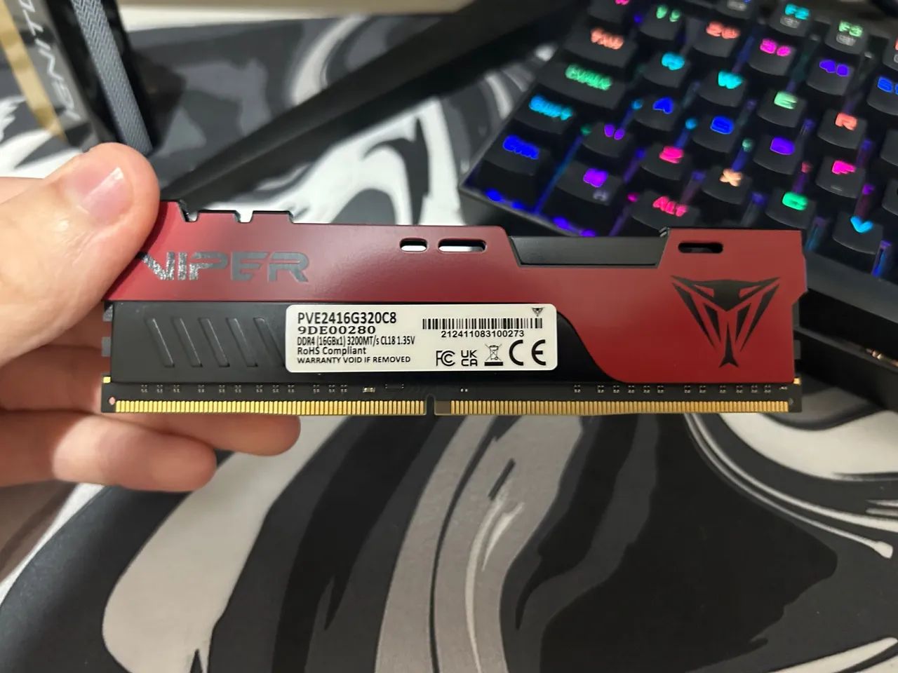 Memória RAM Viper 16GB DDR4 3200MHz - Foto 2