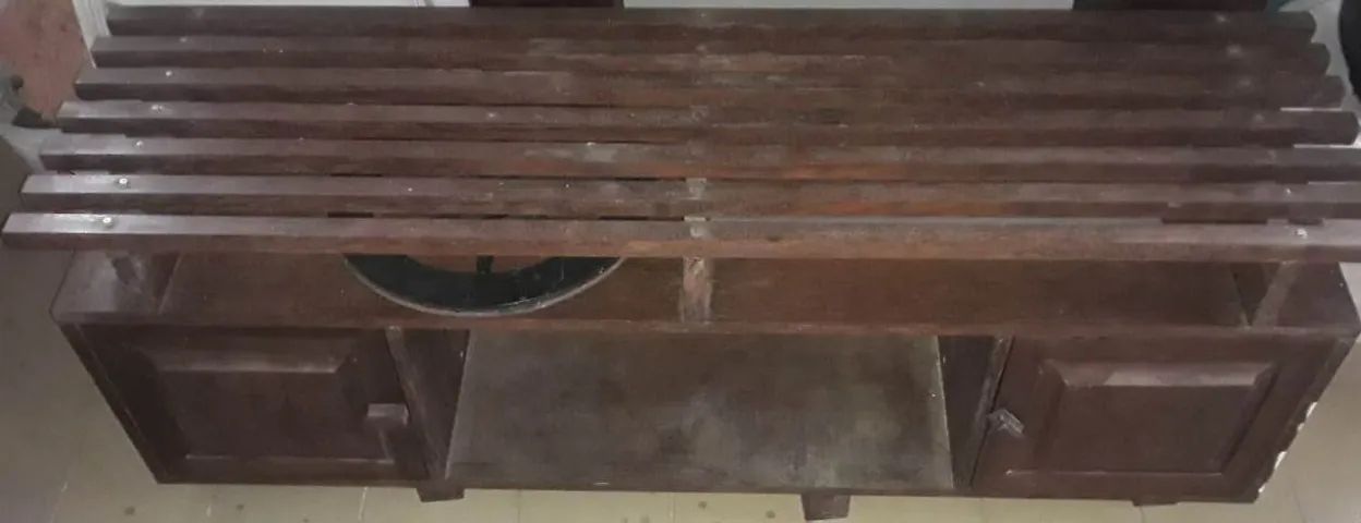 Móveis Antigos em Sucupira - Mesa e Rack  - Foto 4
