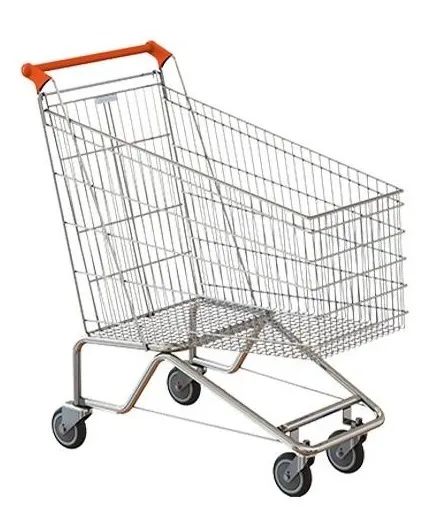 CARRINHO DE COMPRAS SUPER PREMIUM 210 LT GALV AMAPA - NOVO