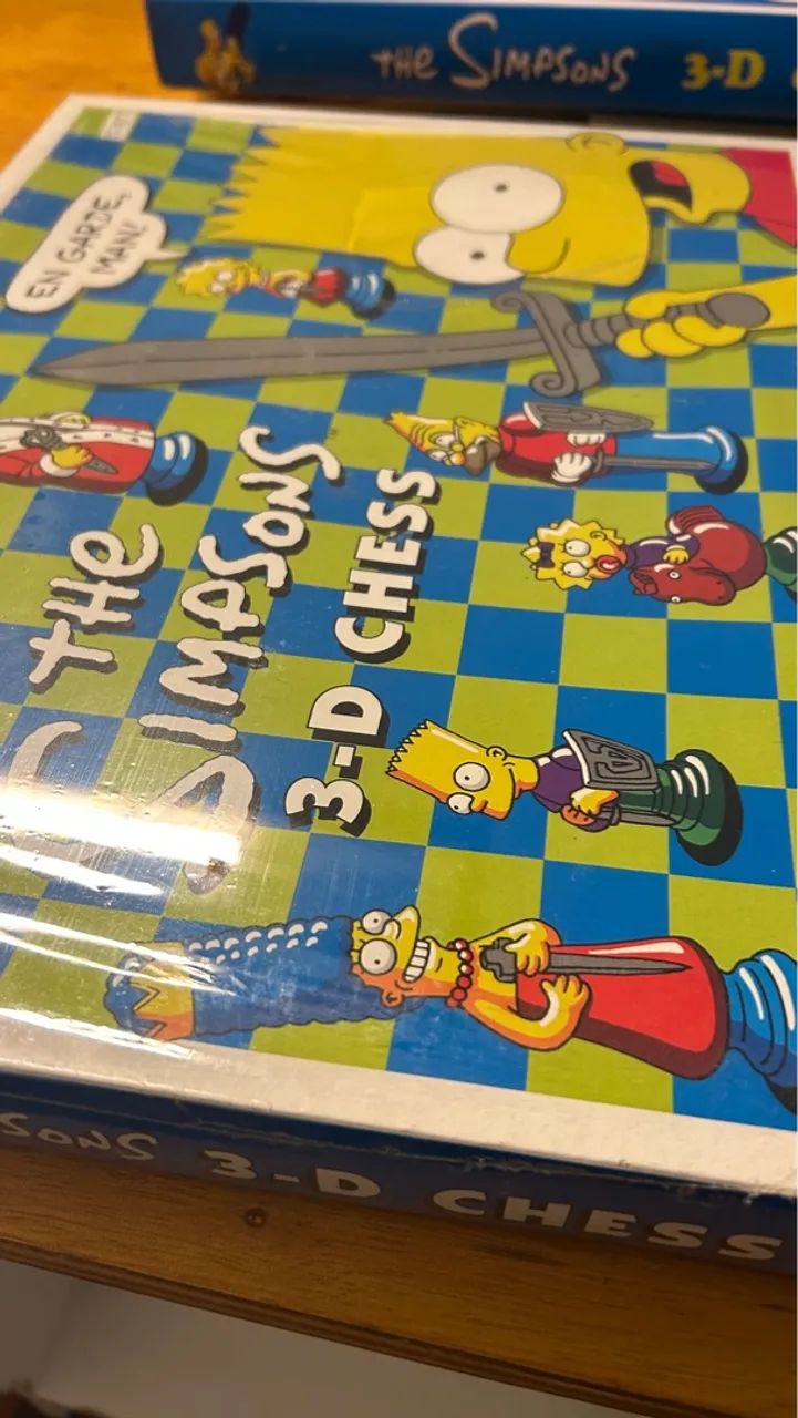 Jogo de Xadrez The Simpsons 3D - Foto 4