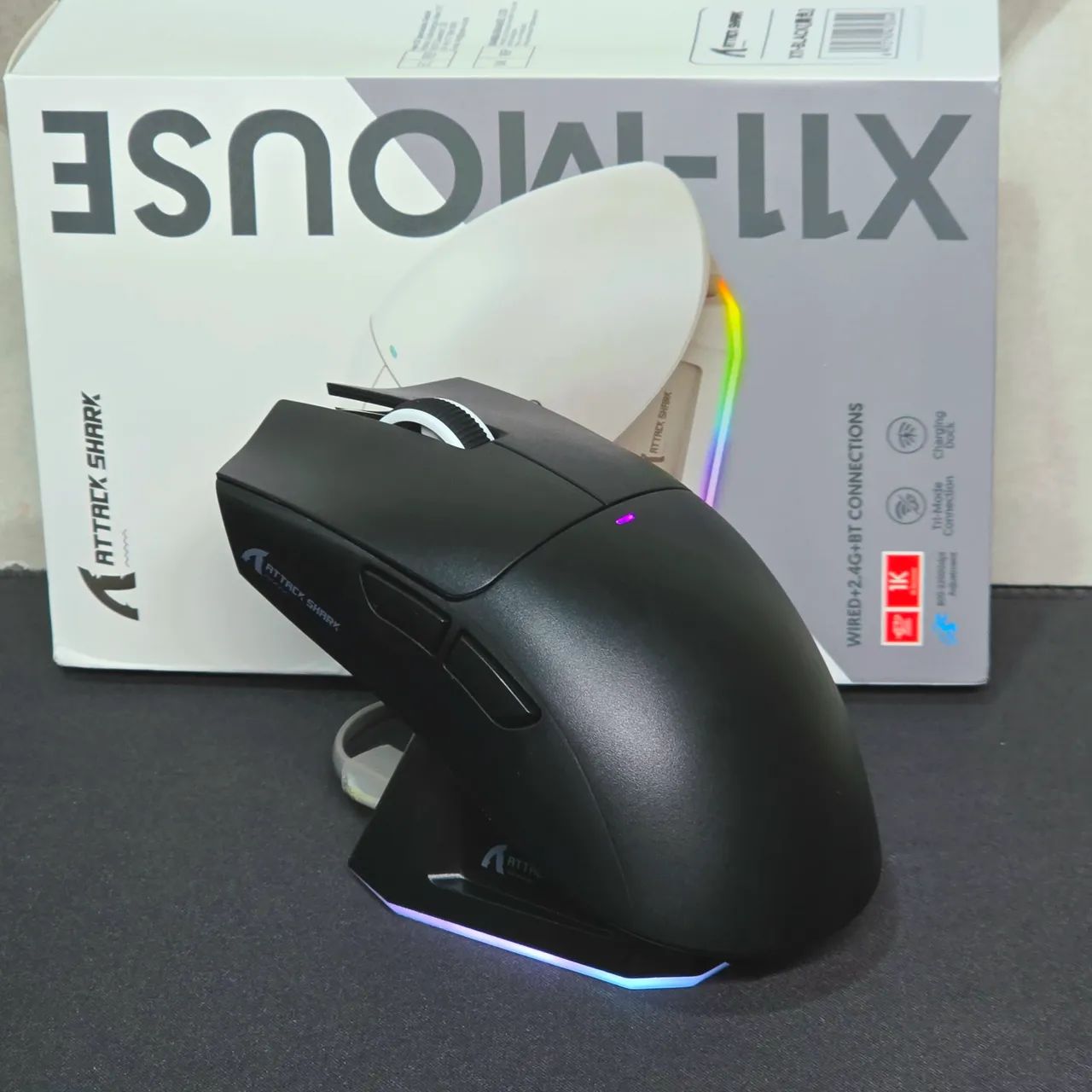 Mouse Gamer sem Fio Attack Shark X11 - Foto 2