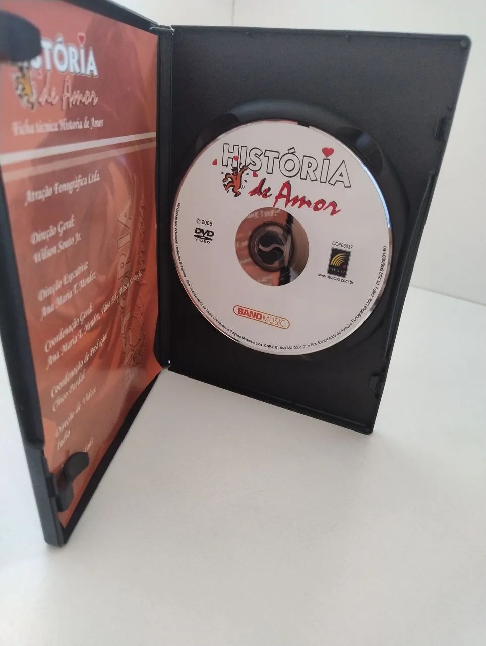 Dvd música história de amor  - Foto 2
