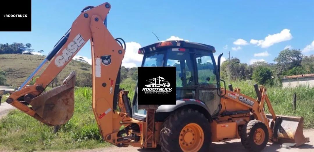 Retroescavadeira Case 580N - 2015 - Foto 6