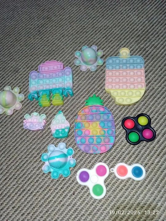 Pop It brinquedo sensorial, kit com 11 peças  - Foto 6