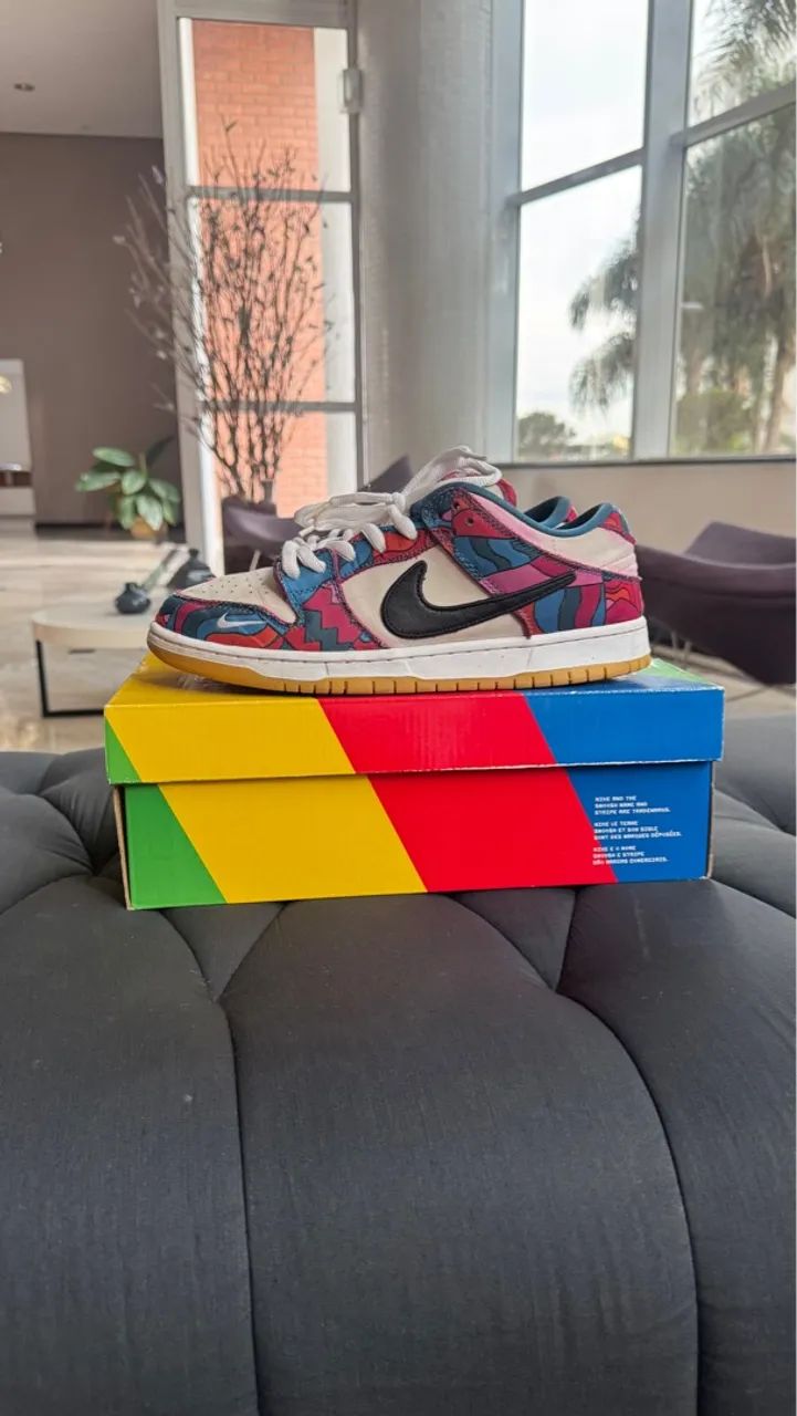 Nike Dunk Low SB x PARRA - Foto 3
