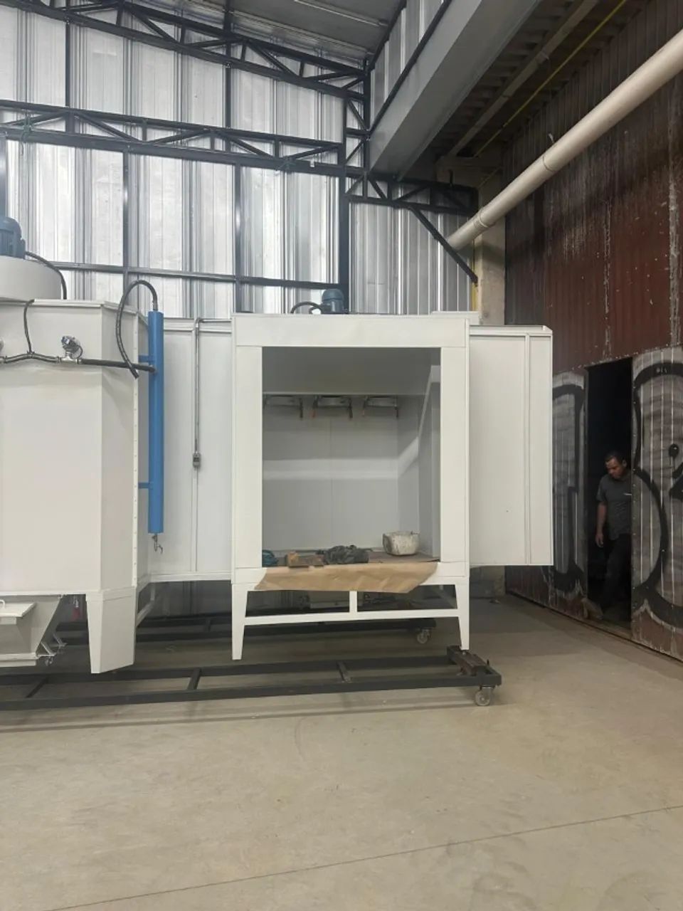 Cabine de Pintura a Pó