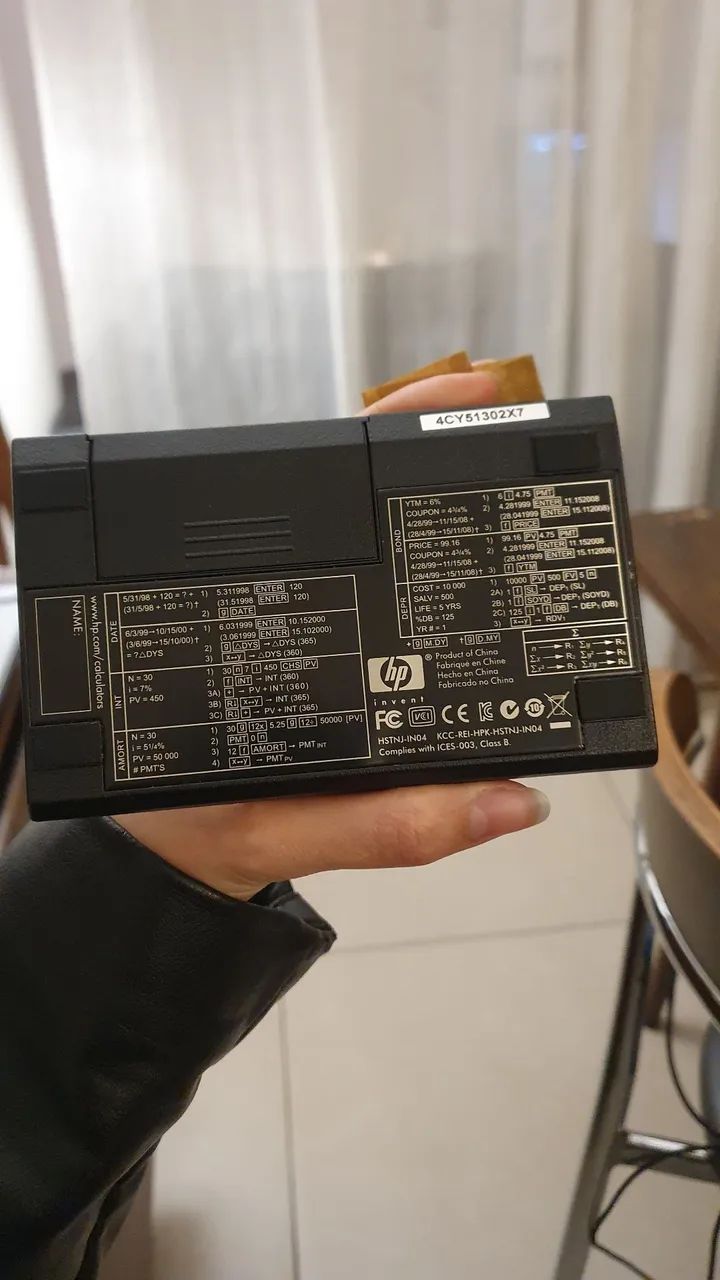 Calculadora HP 120 científica financeira NOVA - Foto 5