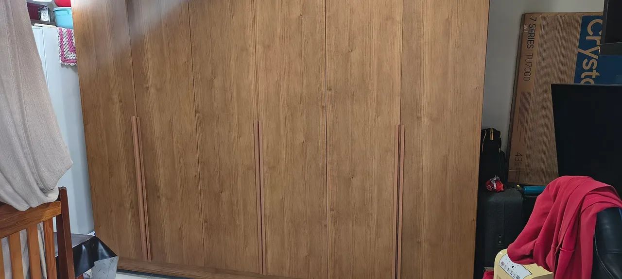 Guarda roupa de 6 portas 100 % MDF - Foto 5