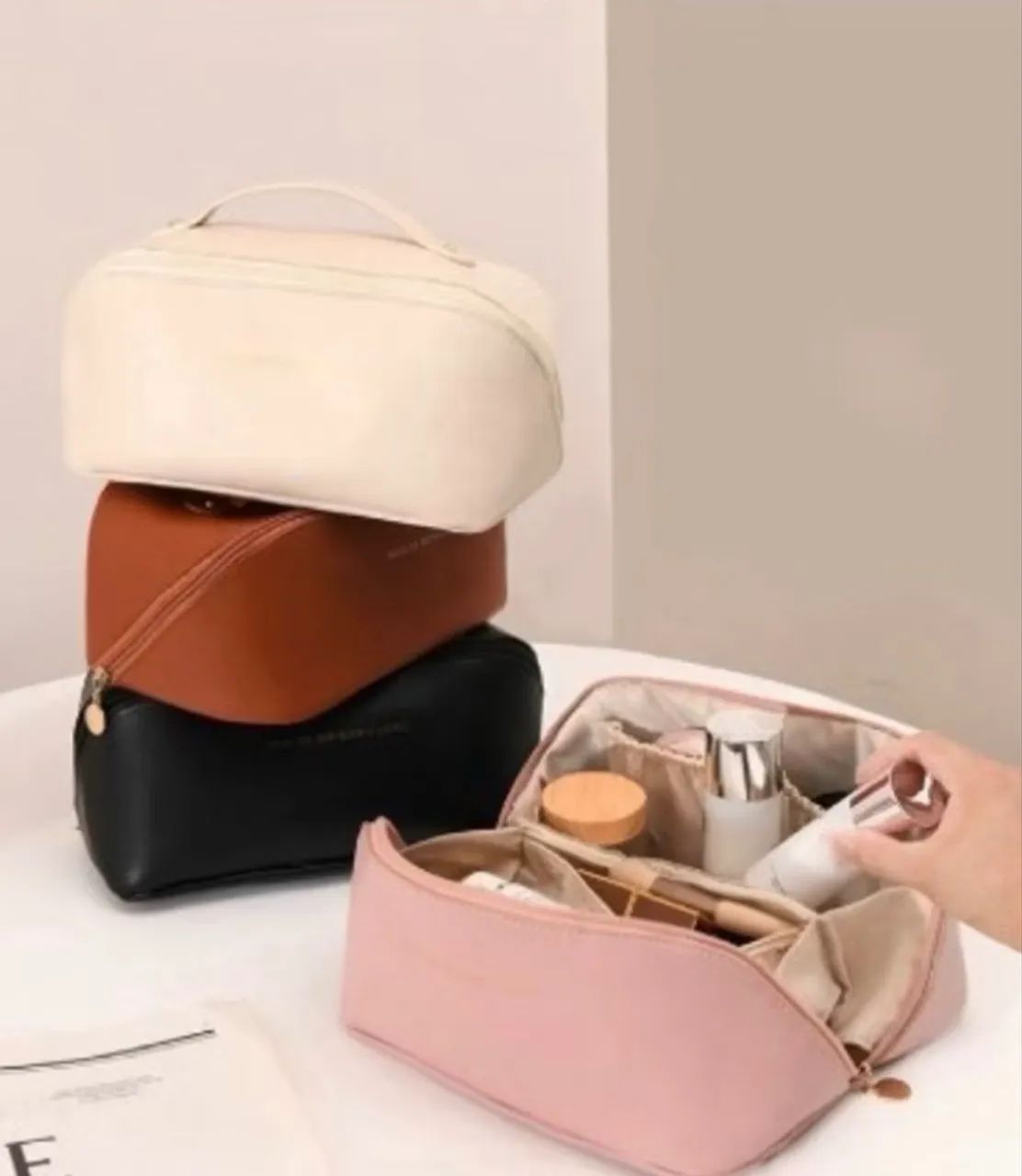  Bolsa Necessaire Feminina para Maquiagem - Foto 3