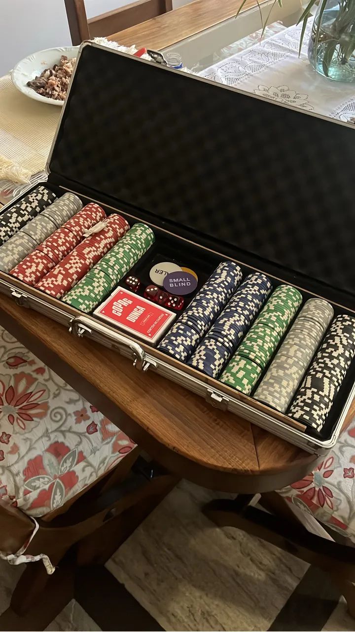 Maleta poker 500 fichas  - Foto 2