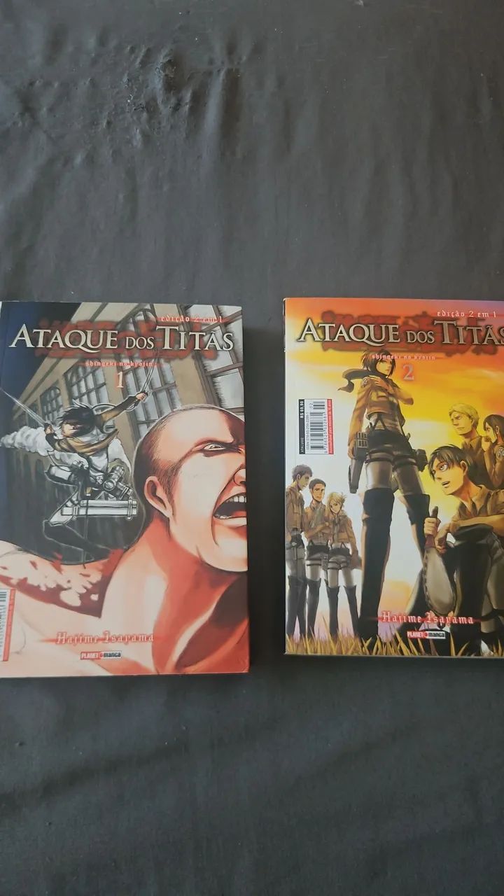 Attack on Titan 2 em 1 - Vol. 1 e 2