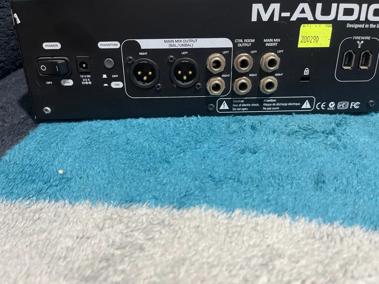 MESA DE SOM NRV10 FIREWIRE (ACEITO PROPOSTAS EM DINHEIRO) - Foto 2