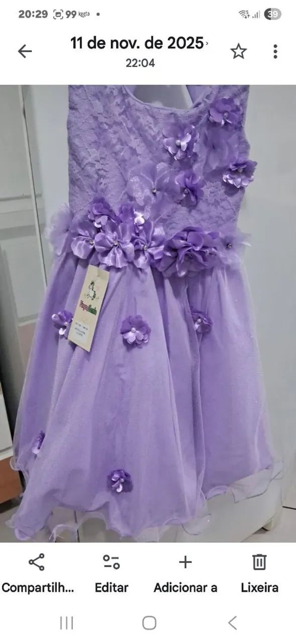 Vestido Daminha infantil  - Foto 2