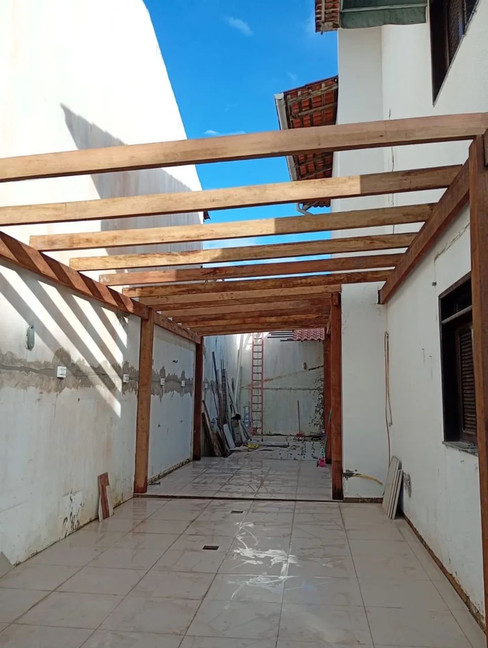 Montamos Pergolado de madeira! - Foto 4