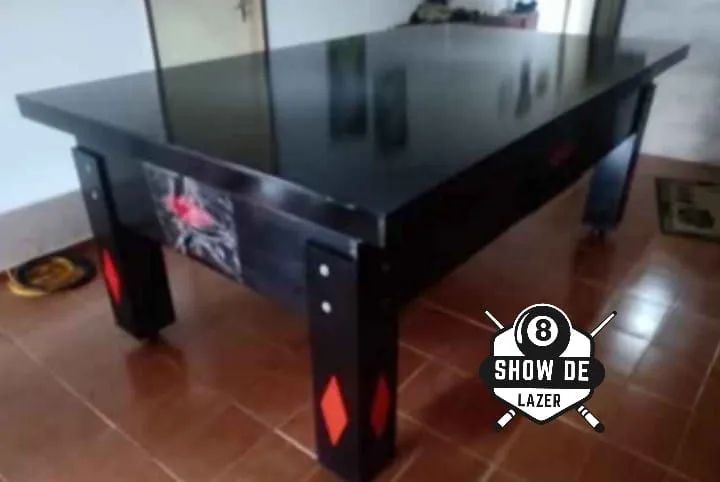 Sinuca De Gaveta Que Vira Mesa De Jantar 