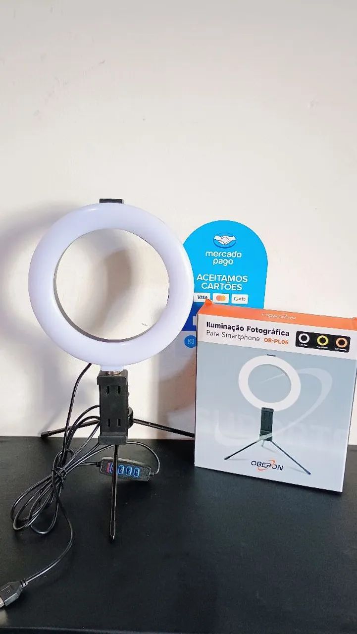 Mini ringlight com suporte para celular  / SUPER OFERTA  - Foto 2