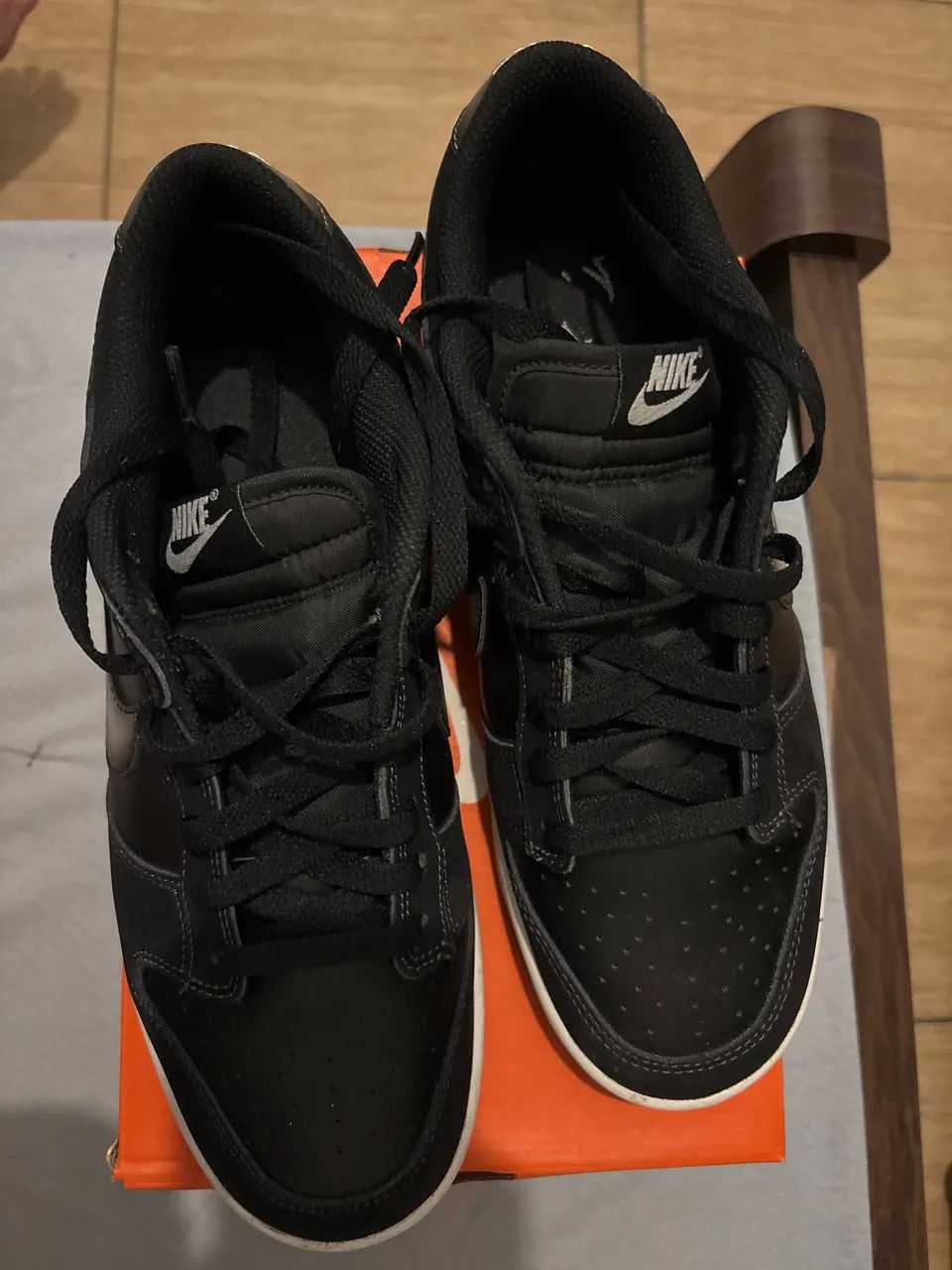 Nike Dunk Low Retrô Airbrush Swoosh - Foto 5