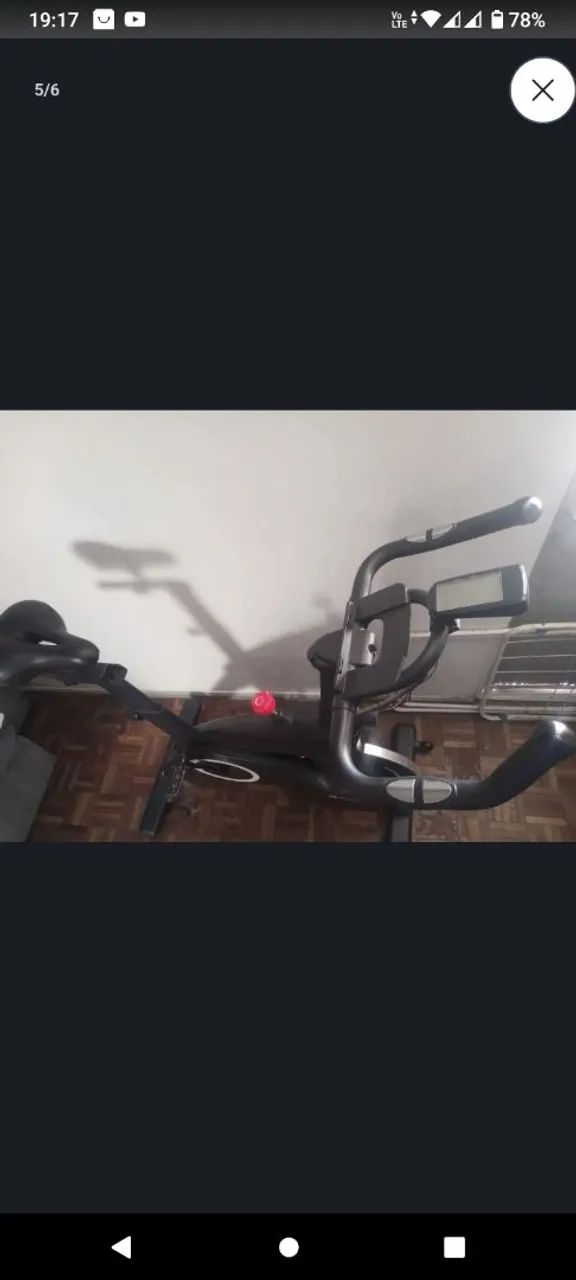 Bicicleta ergométrica 