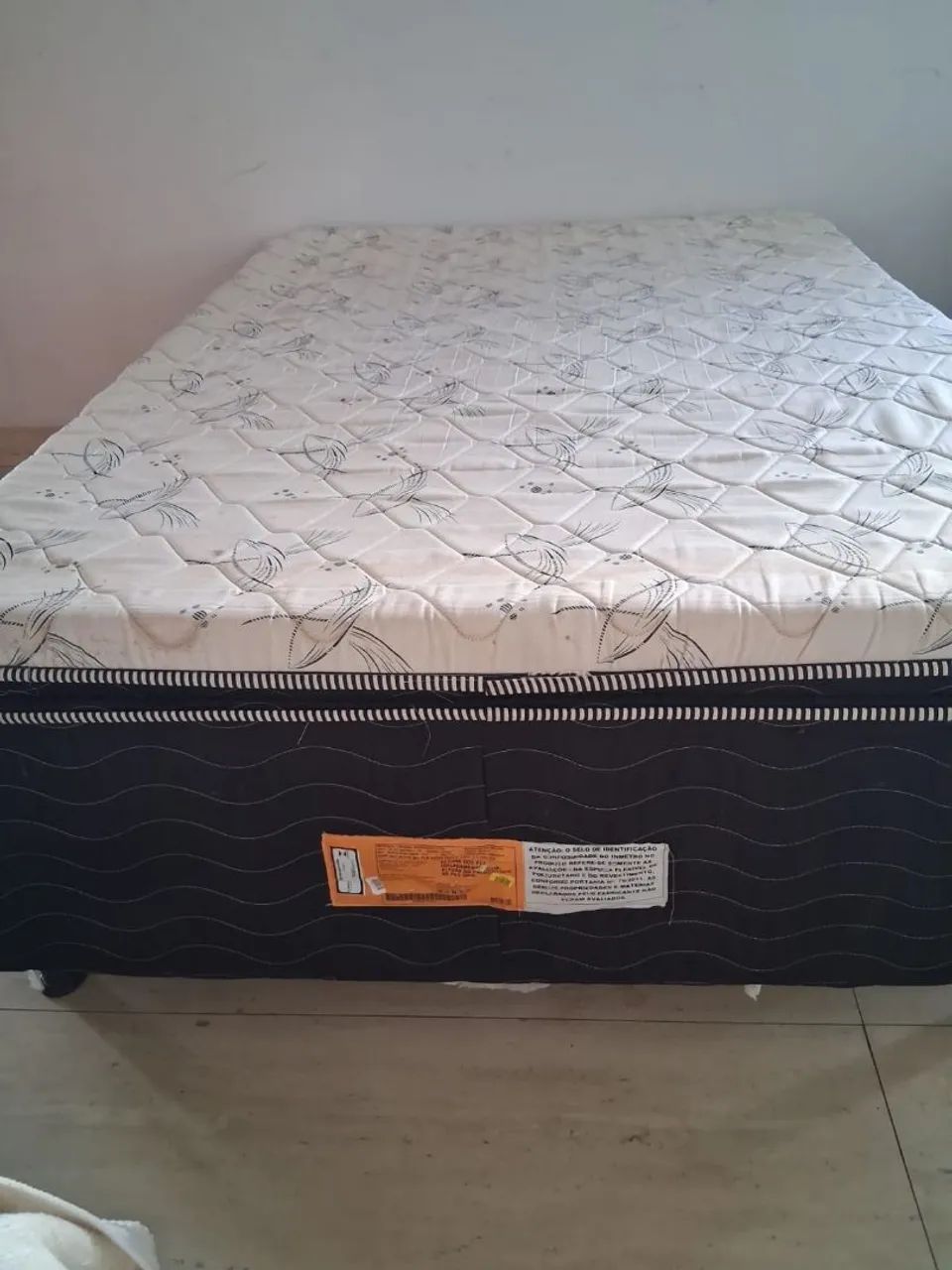 CAMA BOX CASAL - FAÇO ENTREGA 