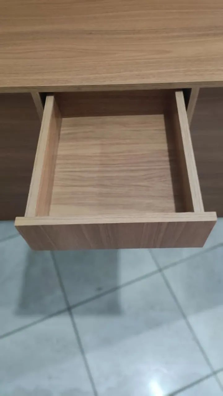 Balcão comercial 2m x 1.20 x 0,40cm em MDF com gaveta - Foto 2