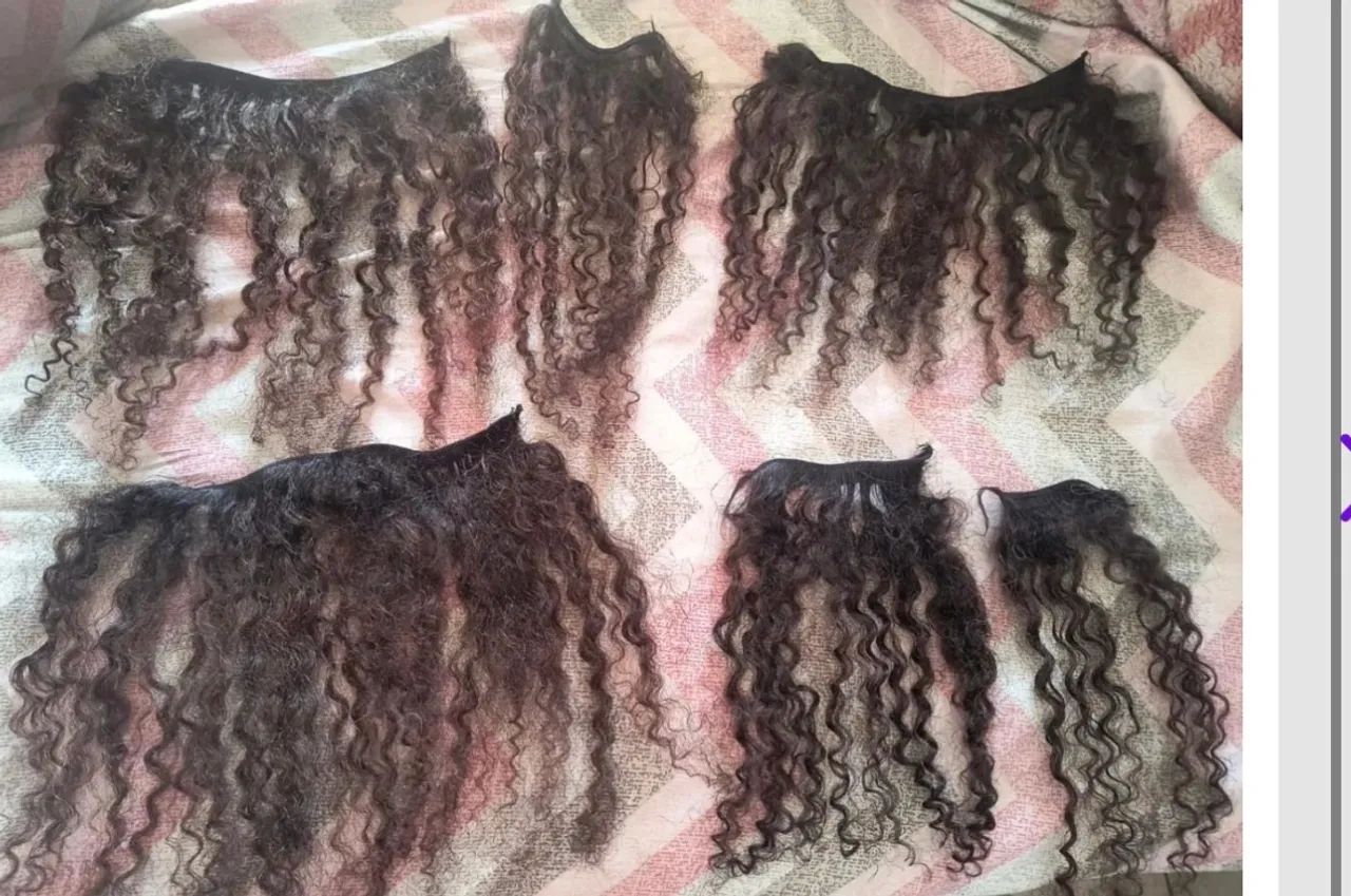 Cabelo cacheado humano cacho 1 - Foto 3