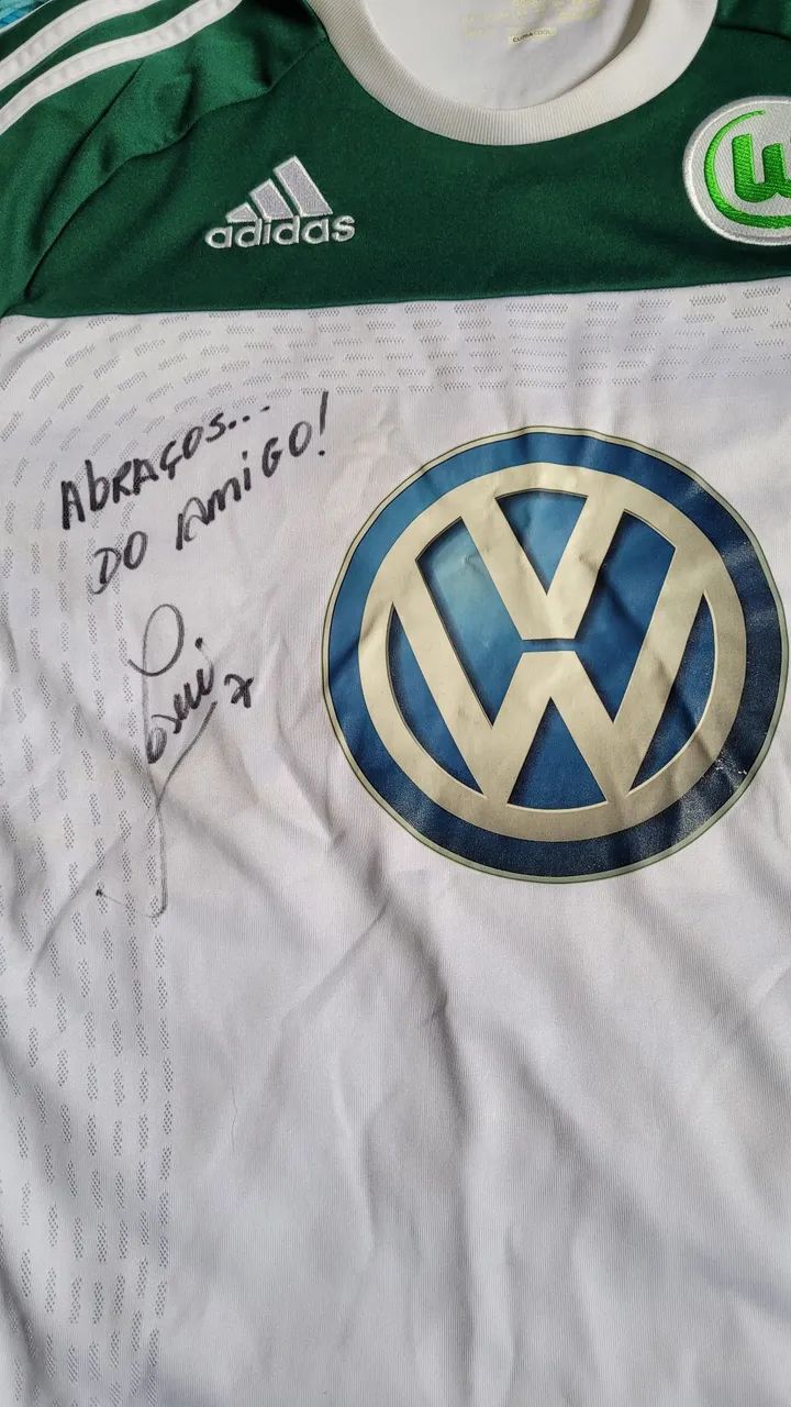 Camisa Wolfsburg Original autografada  - Foto 3