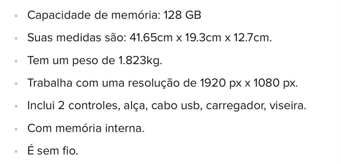 Óculos de realidade virtual  - Foto 5