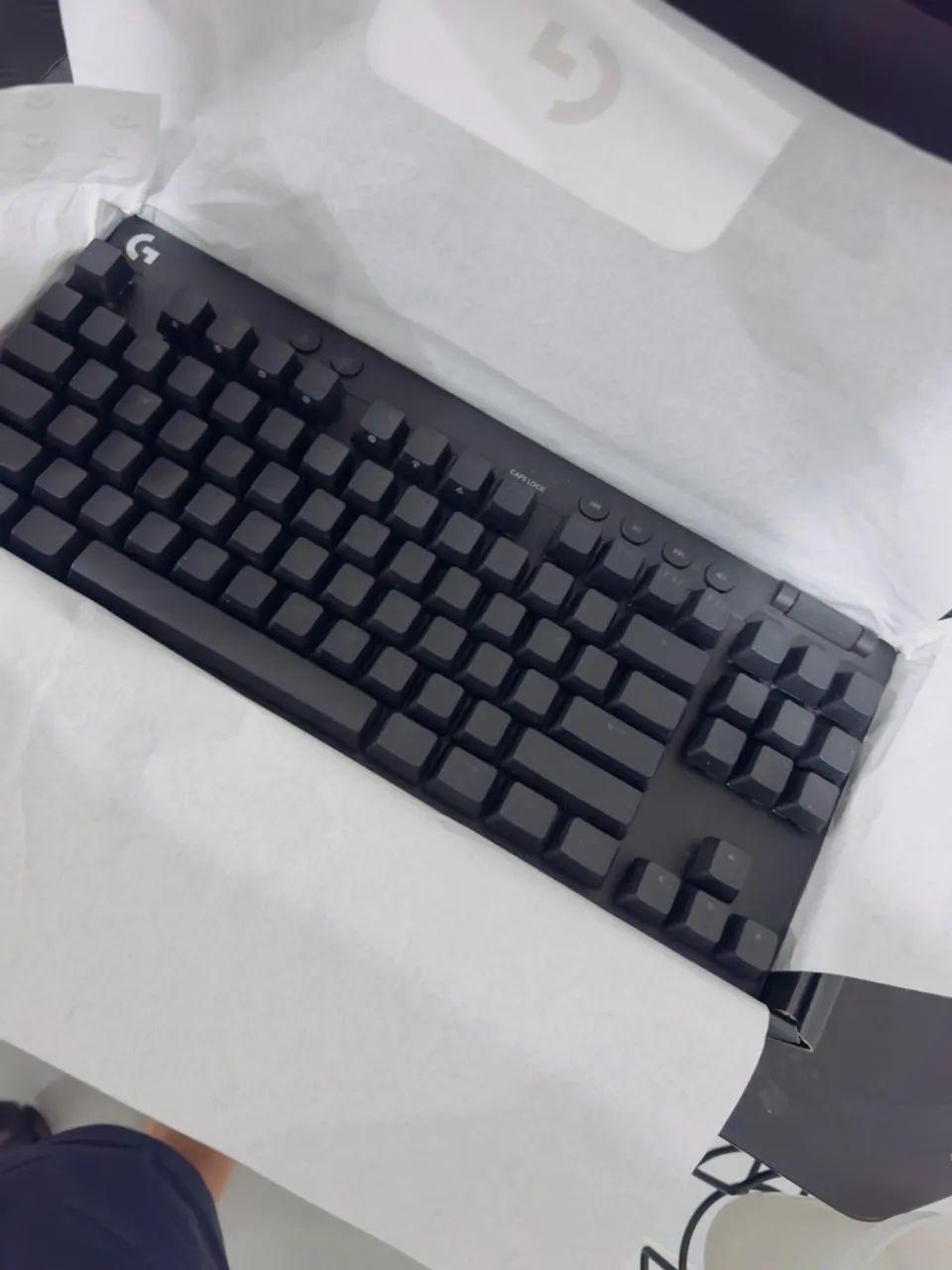 Teclado Gamer Logitech G Pro X Tkl Rapid Trigger Preto - Foto 2