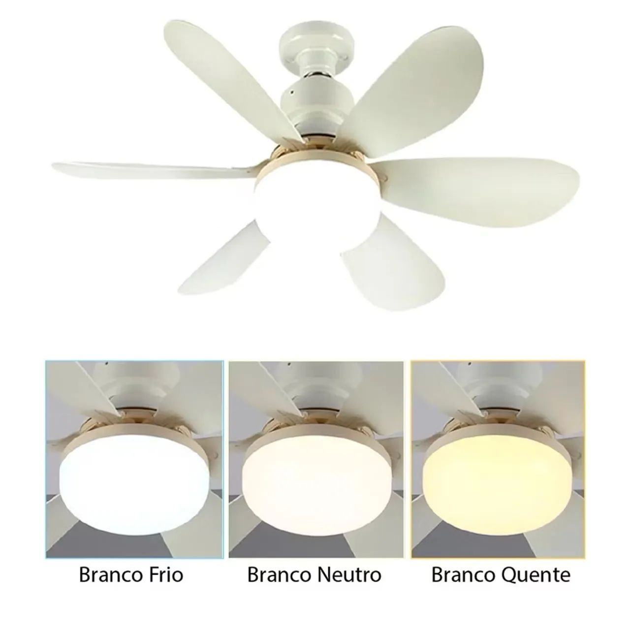 Ventilador de Teto com controle remoto